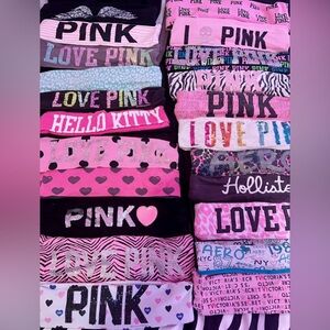 ISO VS PINK FOLDOVER FLARES